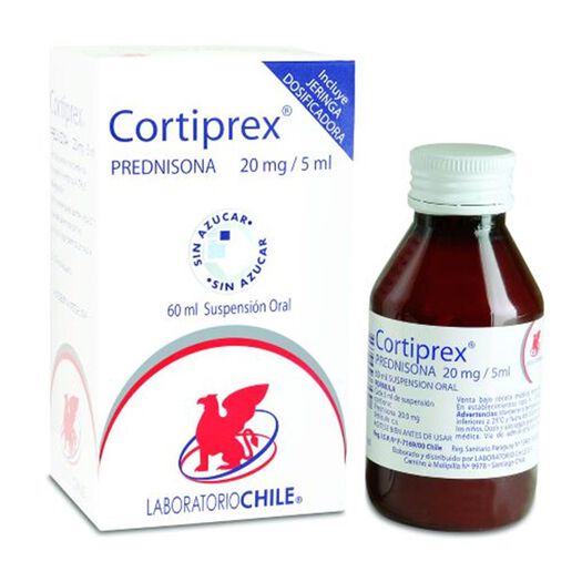 Cortiprex 20 mg/5 mL x 60 mL Suspensión Oral, , large image number 0