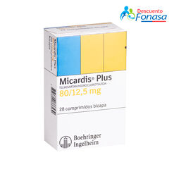 Micardis Plus 80 mg/12.5 mg x 28 Comprimidos