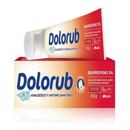 Dolorub 5% x 60 g Gel Dermico, , large image number 0