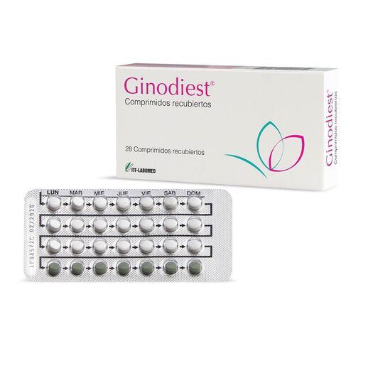 Ginodiest x 28 Comprimidos Recubiertos, , large image number 0