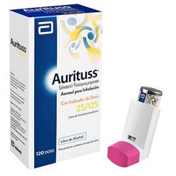 Aurituss 25 mcg/125 mcg Aerosol para Inhalación 120 Dosis