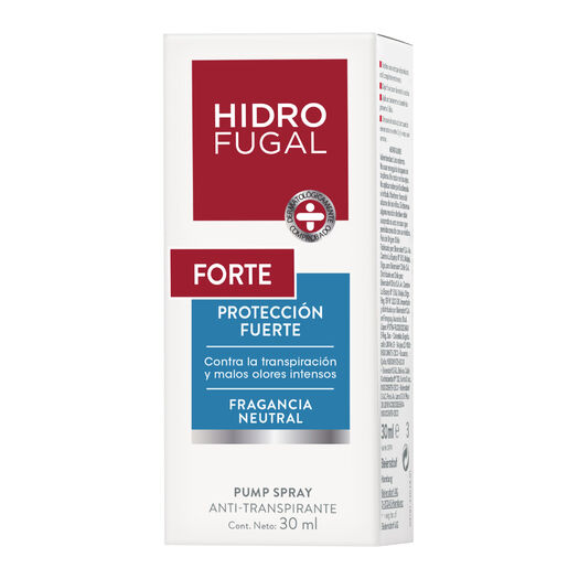 ANTITRANSPIRANTE PUMP SPRAY FORTE HIDROFUGAL 30ML, , large image number 1