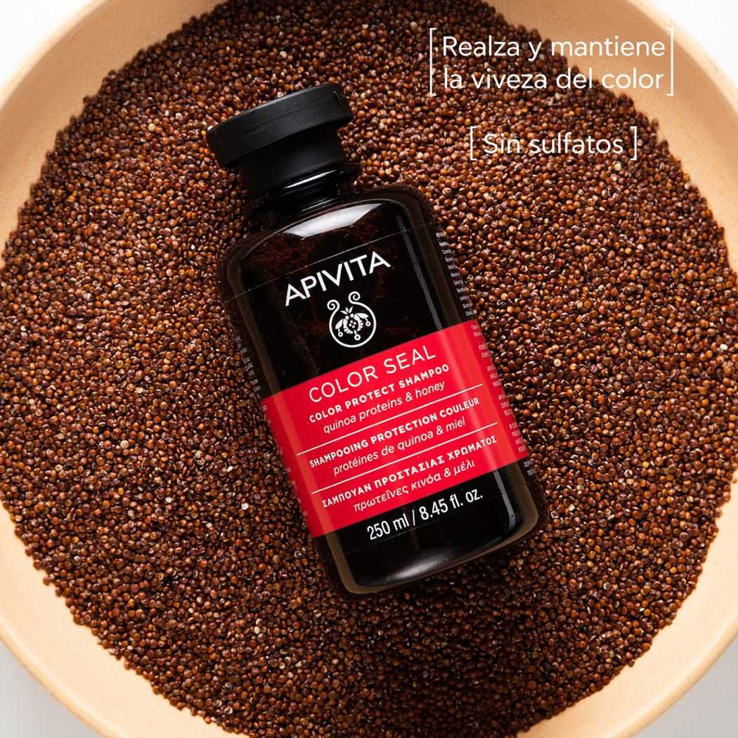 Shampoo Apivita Protector de Color 250 mL, , large image number 1