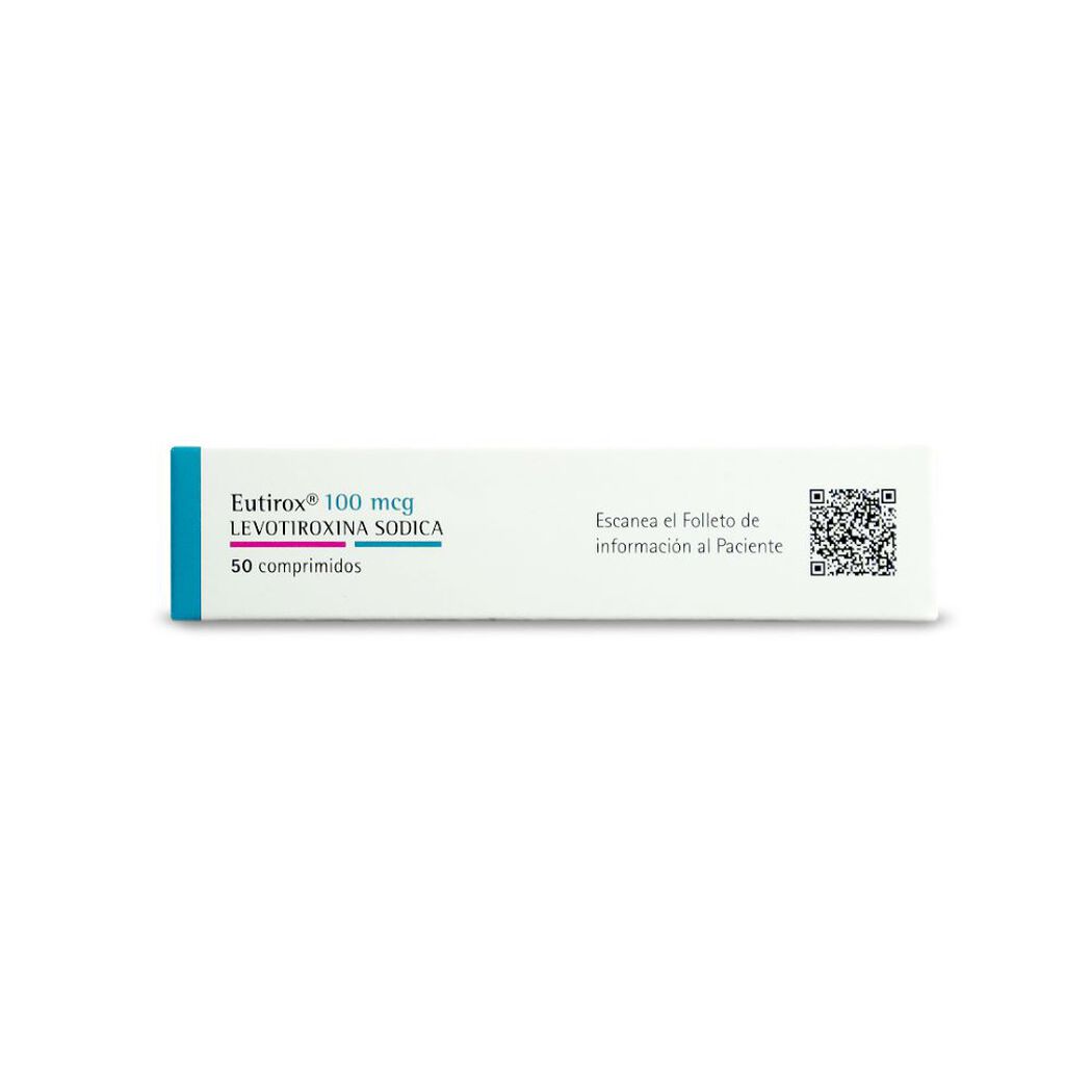 Eutirox 100 mcg x 50 Comprimidos, , large image number 2