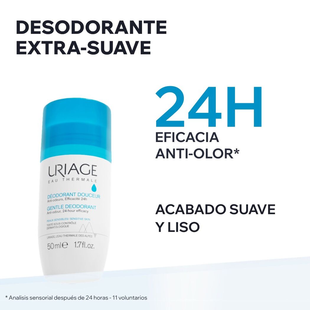 Desodorante Uriage Roll-On Gentle 50 mL, , large image number 1