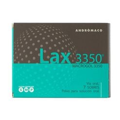 Lax 3350 Sachet 17 g 7 Sobres Polvo Para Solución Oral