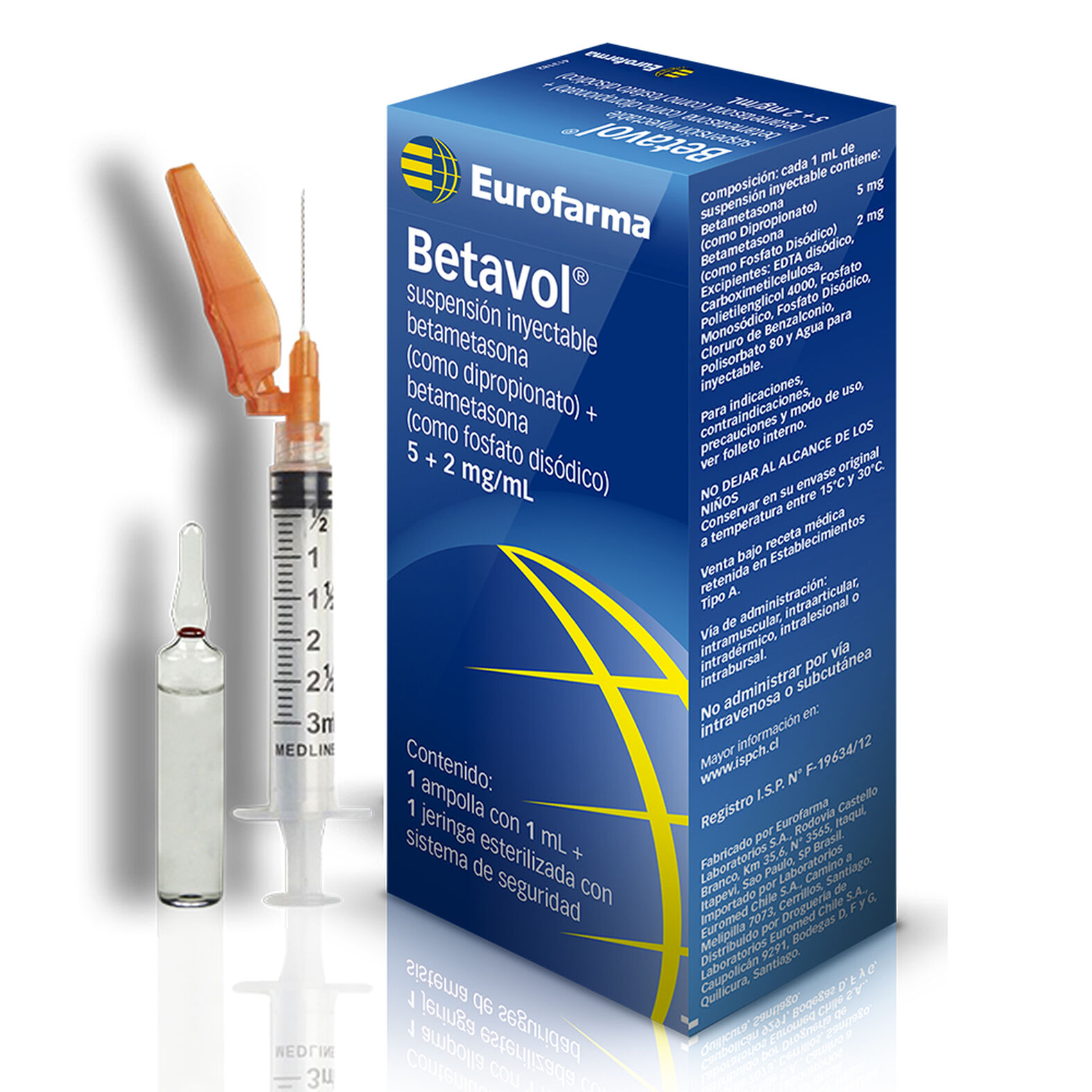 Betavol Suspensión Inyectable - Corticoide Efectivo