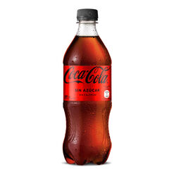 Coca-Cola Sin Az&uacute;car Botella 591 ml