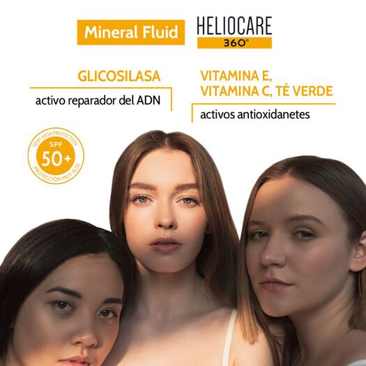 Heliocare 360 Mineral Fluid FPS 50 + x 50 mL Gel Topico, , large image number 3