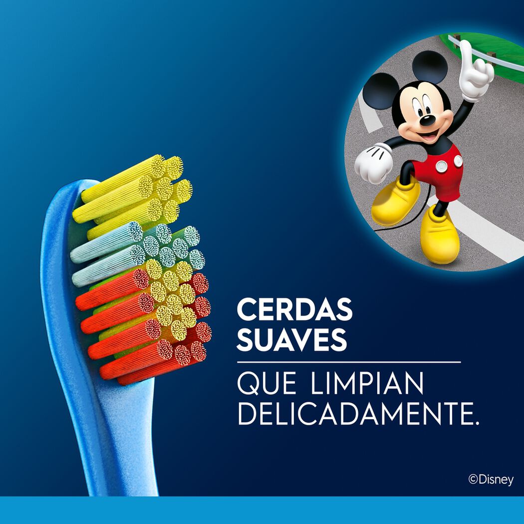 Oral B Cepilllo Dental Kids Mickey x 2 Unidades, , large image number 3