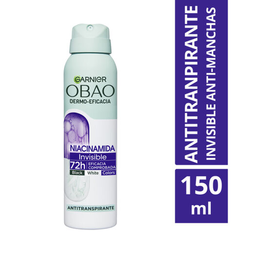 Desodorante Garnier Spray Niacinamida Obao 150Ml, , large image number 0