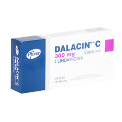 Dalacin C 300 mg x 16 Cápsulas