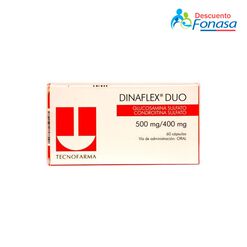 Dinaflex Duo 400 mg/500 mg x 60 Cápsulas