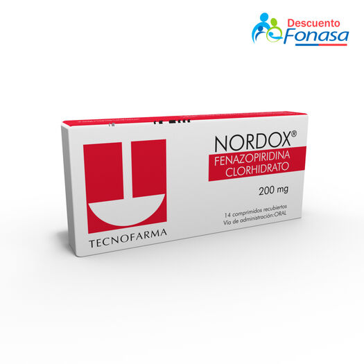 Nordox 200 mg x 14 Comprimidos Recubiertos, , large image number 0