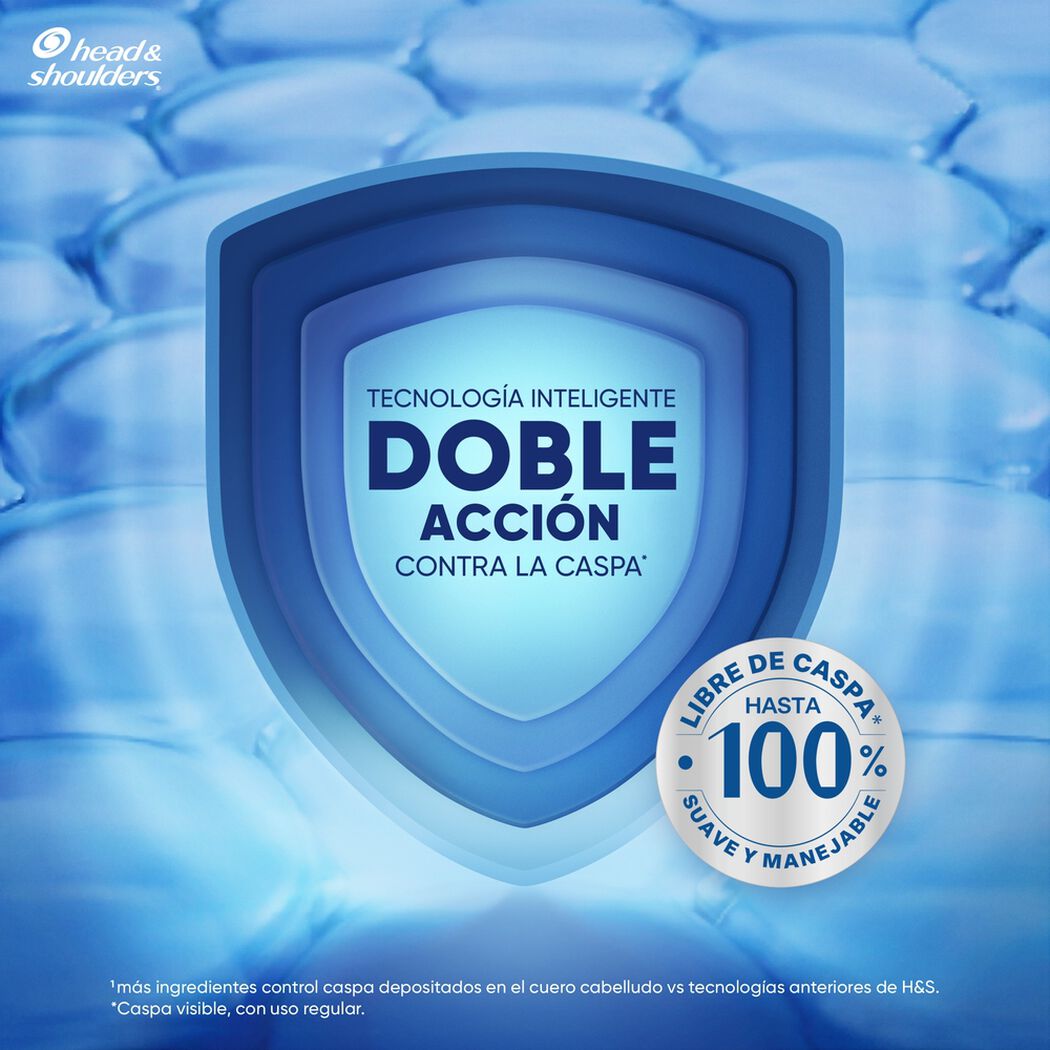 Head & Shoulders Shampoo Limpieza Renovadora x 400 mL, , large image number 2