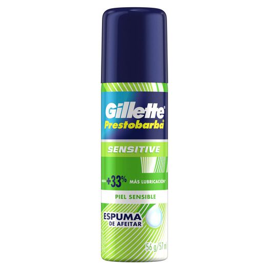 Espuma De Afeitar Gillette Prestobarba Sensitive Para Piel Sensible, 57 Ml , , large image number 3