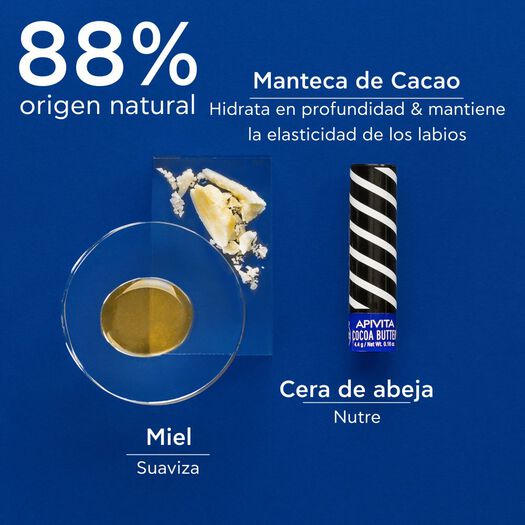 Bálsamo Labial con Manteca de Cacao SPF20 4,4g Apivita, , large image number 2