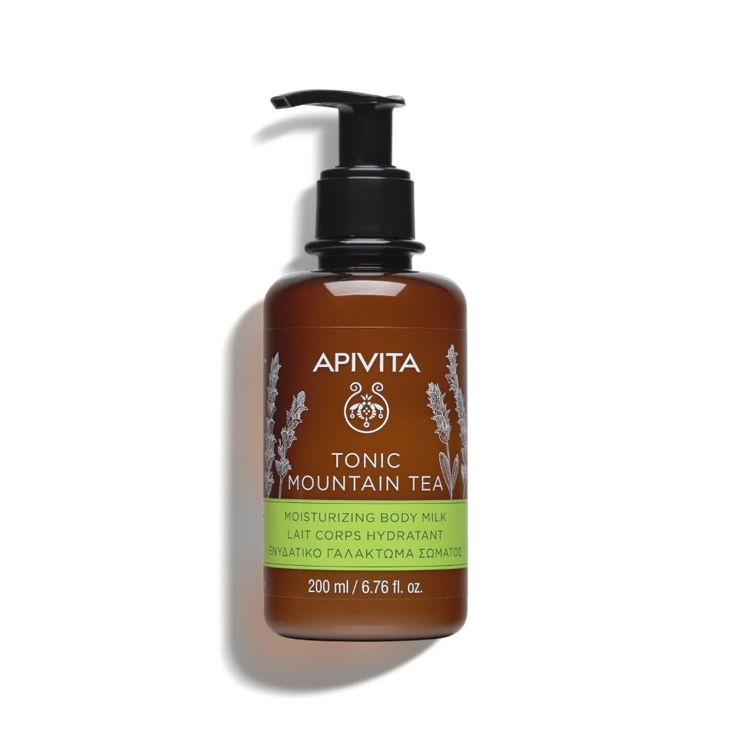 Leche Corporal Hidratante Tonic Mountain Tea 200ml Apivita, , large image number 0