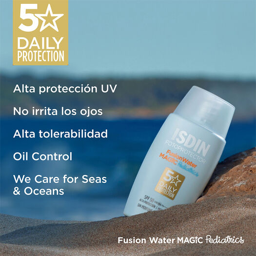 PROT SOL ISDIN FUSION WATER PEDIATR 50ML, , large image number 3