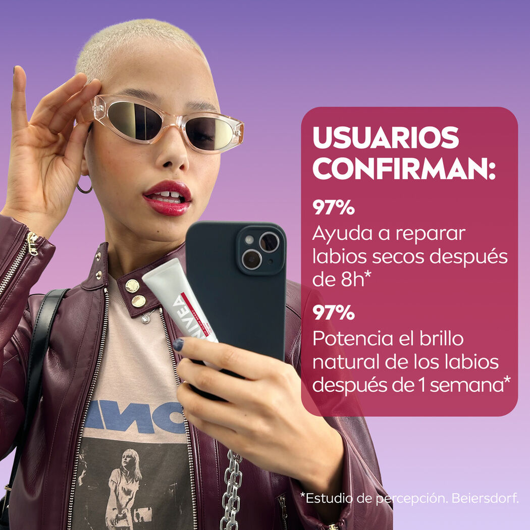 Lip Glow Nivea Berry con &aacute;cido hialur&oacute;nico 10 ml, , large image number 4