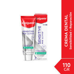 Pasta dental Colgate Sensitive Pro-Alivio Repara Esmalte 110g