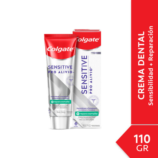 Pasta dental Colgate Sensitive Pro-Alivio Repara Esmalte 110g, , large image number 0