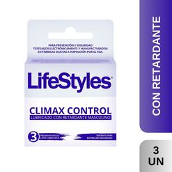 Lifestyles Climax Control x 3 Unidades