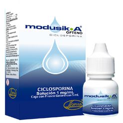 Modusik-A Ofteno 0.1 % x 5 ml Solución Oftálmica