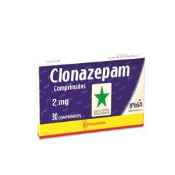 Clonazepam 2 mg x 30 Comprimidos INTERPHARMA