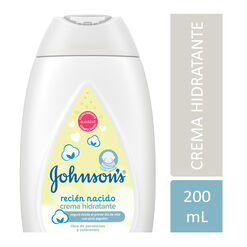 Johnsons Baby Crema Hidratante Recién Nacido x 200 mL