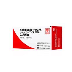 Ginecopast Dual 10 Óvulos Vaginales/10 g Crema Vaginal