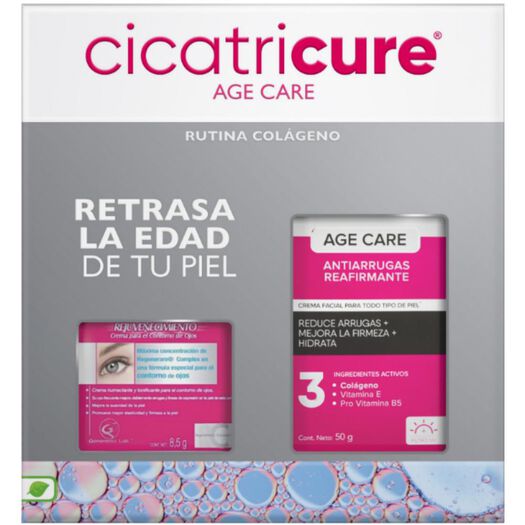 Pack Cica Age Care Reafirmante 50Gr+Contorno de Ojos 8Gr, , large image number 0