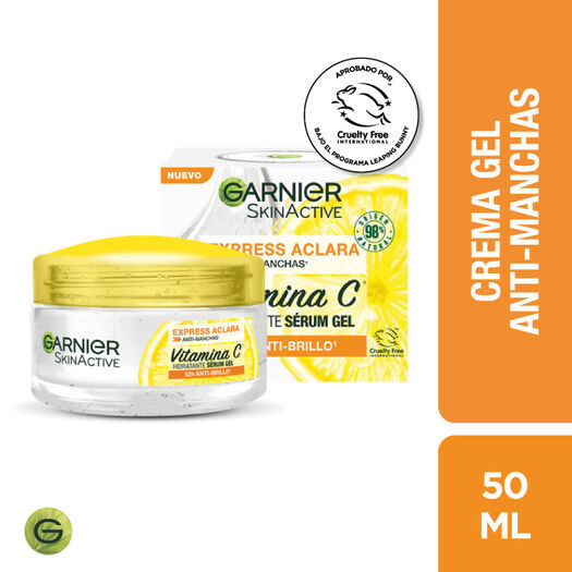 Crema Gel Hidratante Garnier Express Aclara 50 ml, , large image number 0