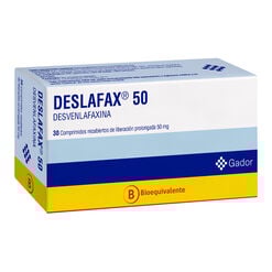Deslafax 50 mg x 30 Comprimidos Recubiertos de Liberación Prolongada