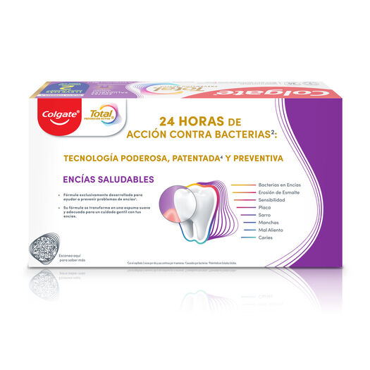 Pasta Dental Colgate Total Encías Saludables, con Flúor, 100mL 2 U, , large image number 3
