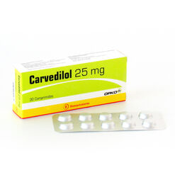 Carvedilol 25 mg x 30 Comprimidos OPKO CHILE S.A.
