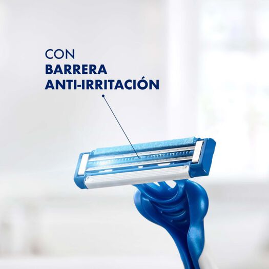 Máquinas Para Afeitar Gillette Derma Protección Desechables 4 Unidades, , large image number 1