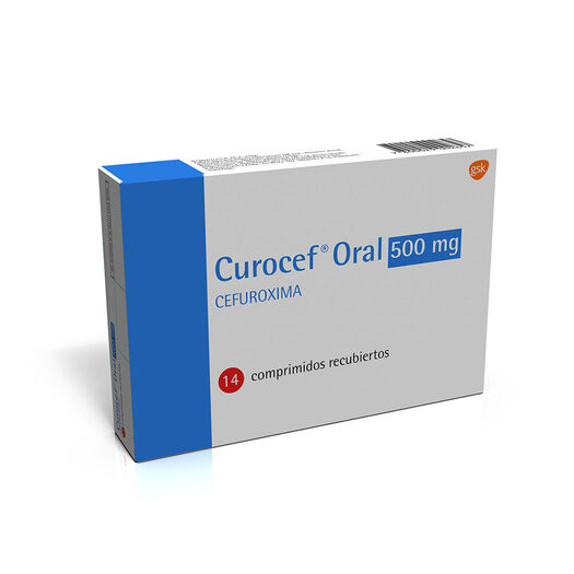 Curocef 500 mg x 14 Comprimidos Recubiertos, , large image number 0