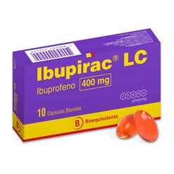 Ibupirac LC 400 mg x 10 Cápsulas Blandas