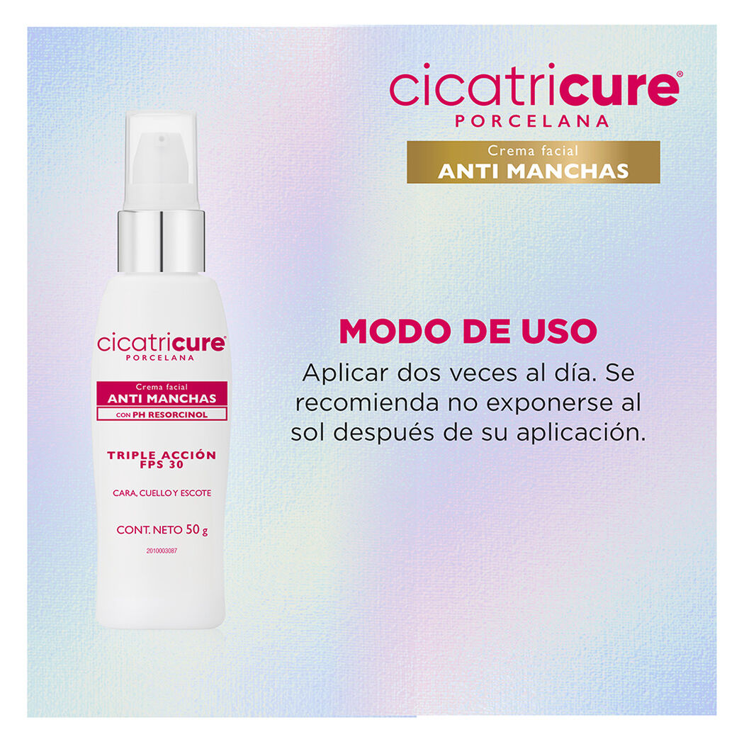 Cicatricure Crema Antimanchas Fps 30 50 Gr, , large image number 4