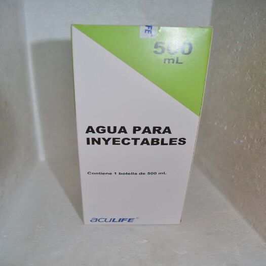 Agua Bidestilada Inyect. 500ml., , large image number 0