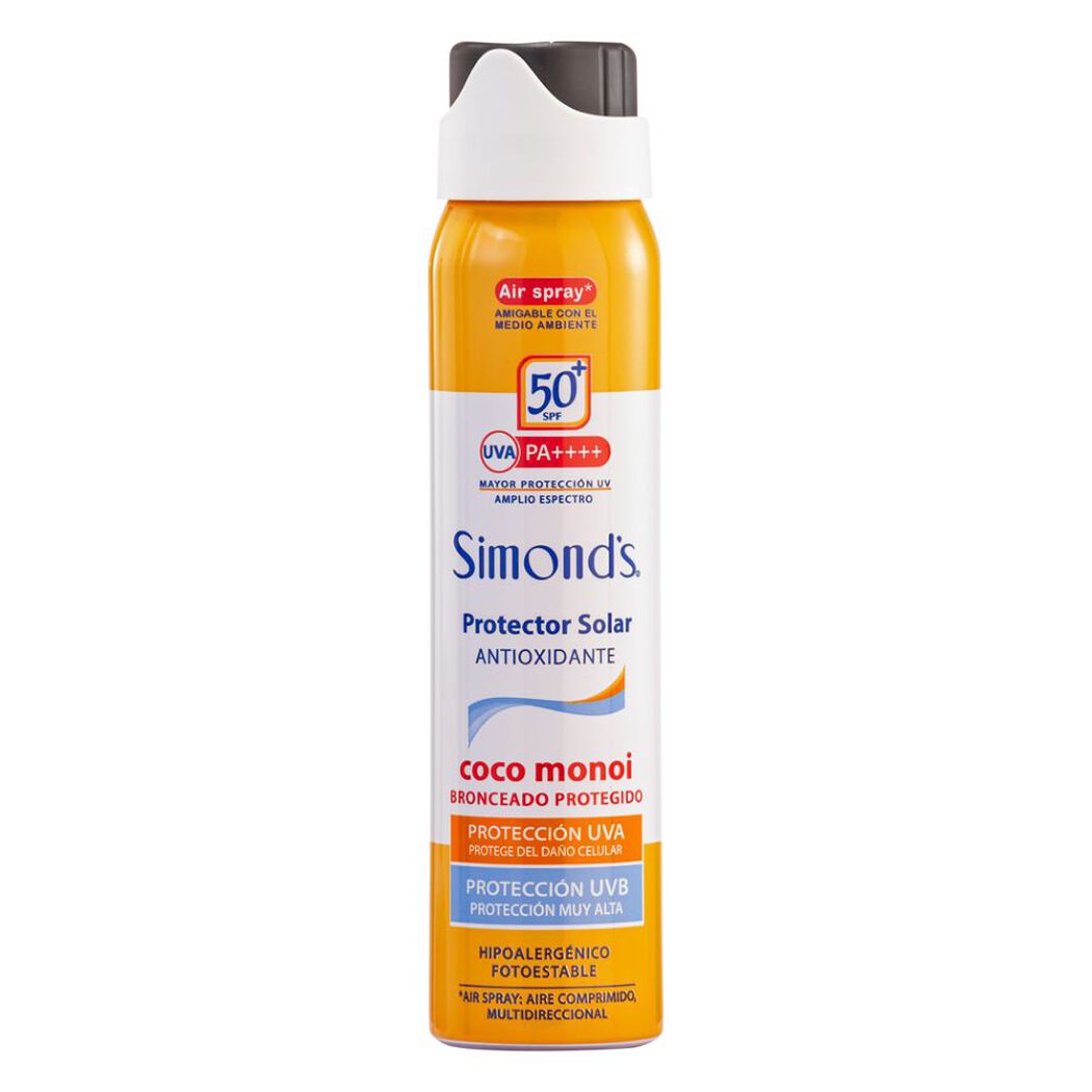 Protector Solar Simonds Antioxidante Coco Monoi FPS 50 75 mL, , large image number 0
