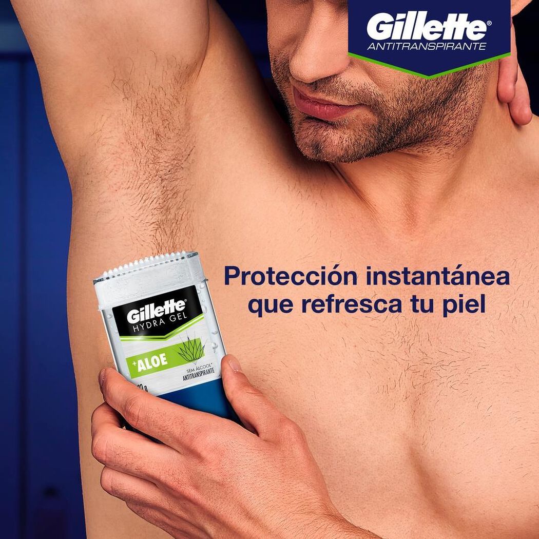 Desodorante Gel GilletA/S Aloe Vera 82 Gr, , large image number 4