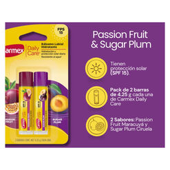 Carmex DUO Passion F/S Plum Barra FPS15 2 x 4,25 gr