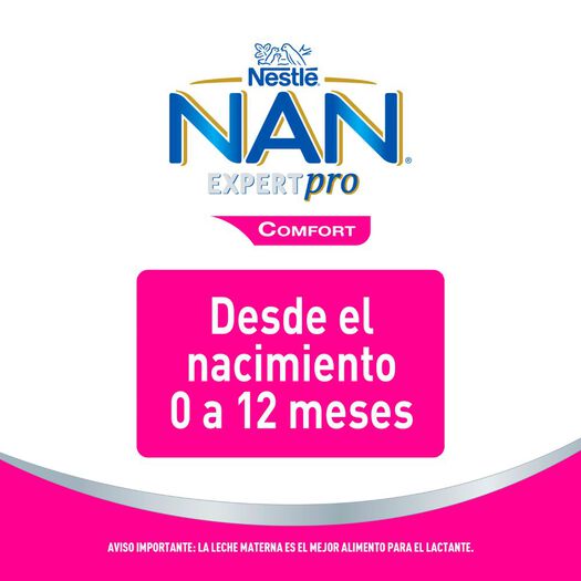 Fórmula Infantil Nan Expertpro Comfort Etapas 1 y 2 1400 g, , large image number 2