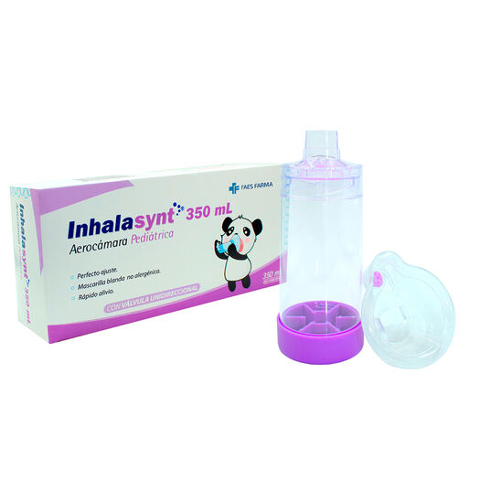 Aerocámara Inhalasynt Pediatrica 350 Ml, , large image number 0