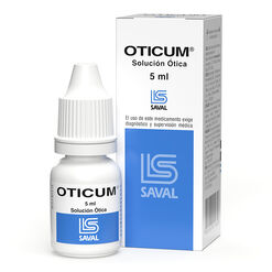 Oticum x 5 mL Solución Para Gotas Oticas
