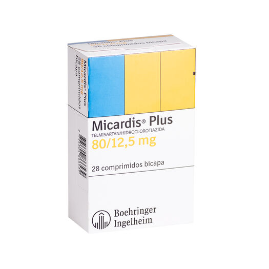 Micardis Plus 80 mg/12.5 mg x 28 Comprimidos, , large image number 0