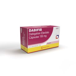 DABIFIB Dabigatran Etexilato 150 mg 60 Cápsulas