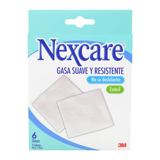Gasa Estéril Suave y Resistente 10x10cm. Nexcare, , large image number 0